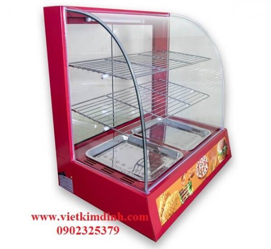 Tủ kính giữ nóng thực phẩm